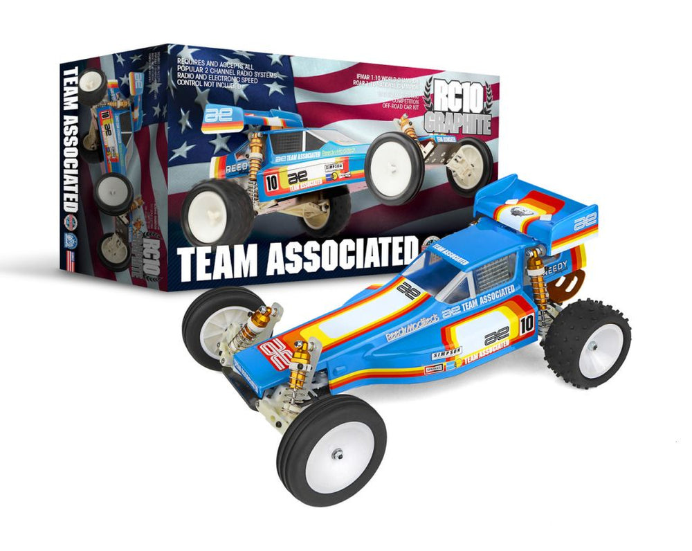 Team Associated RC10 Graphite 2WD Off-Road Kit  6030 (ONLINE ORDER ONLY)