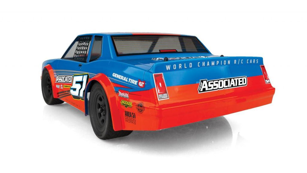 Team Associated SR10M RTR Electric Brushless 2WD Dirt Oval Car Combo (Blue) 2.4GHz Flysky FS-G4P Radio (ONLINE ORDER ONLY)