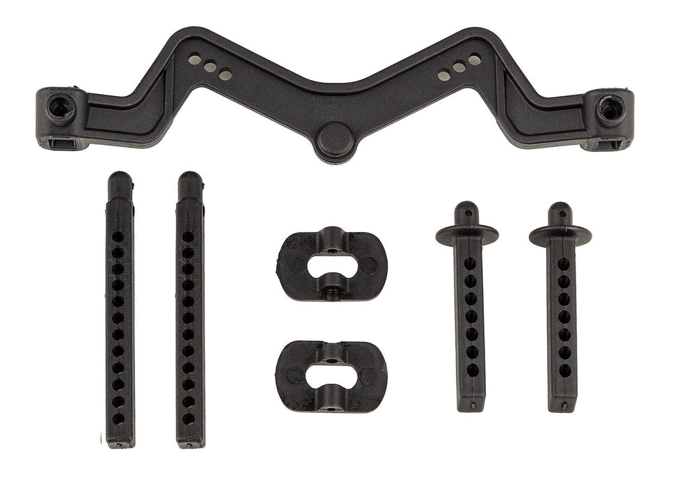 Team Associated DR10 Body Mount and Post Set for 1/10 Scale Drag Racing Vehicle