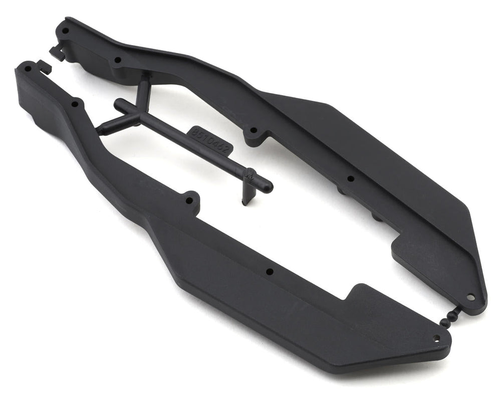 Team Associated RC10T6.4 1/10 Stadium Truck Factory Team Side Rails (Carbon) (ONLINE ORDER ONLY)