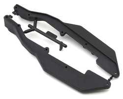 Team Associated RC10T6.4 1/10 Stadium Truck Factory Team Side Rails (Carbon) (ONLINE ORDER ONLY)
