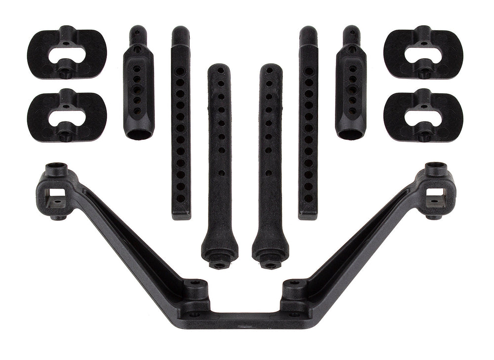 Team Associated DR10M Body Mount Set - 1/10 Scale Drag Racing