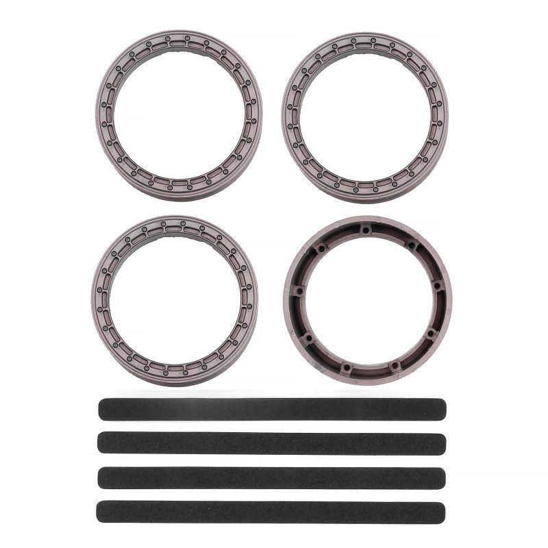 Team Associated DC10 FT Adjustable Wheel Rims, Bronze 72245 (ONLINE ORDER ONLY)