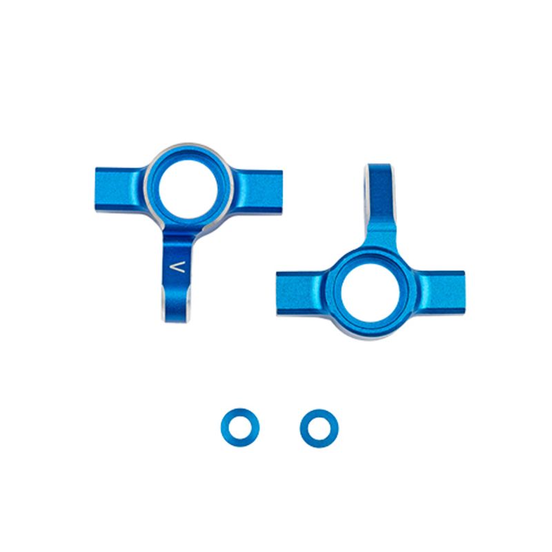 Team Associated DC10 Factory Team Aluminum Steering Blocks - Drift Car Upgrade