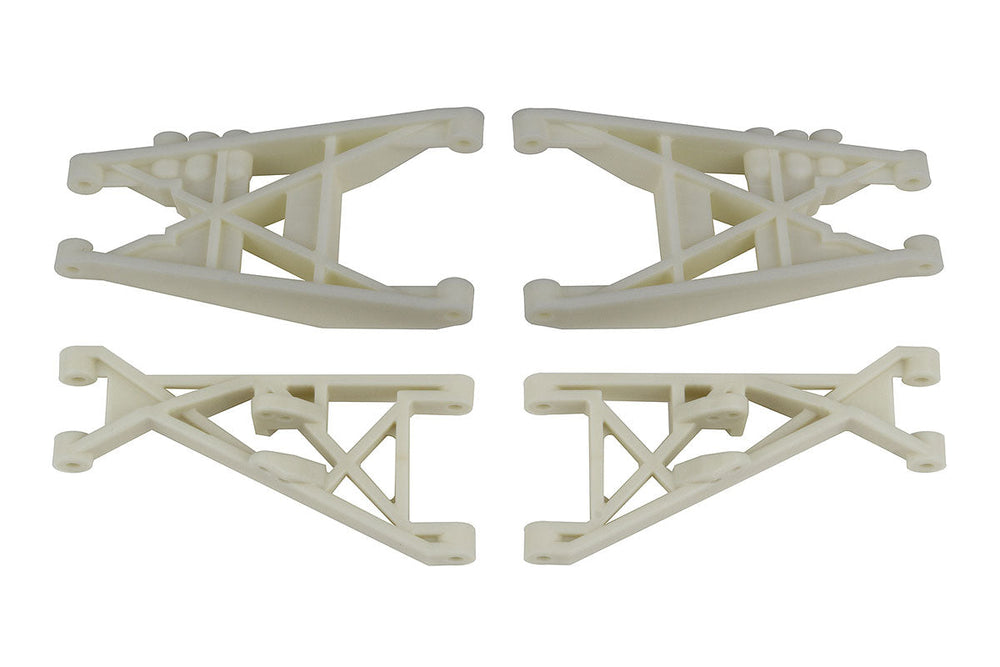 Team Associated Front and Rear Suspension Arms, white 7806 (ONLINE ORDER ONLY)