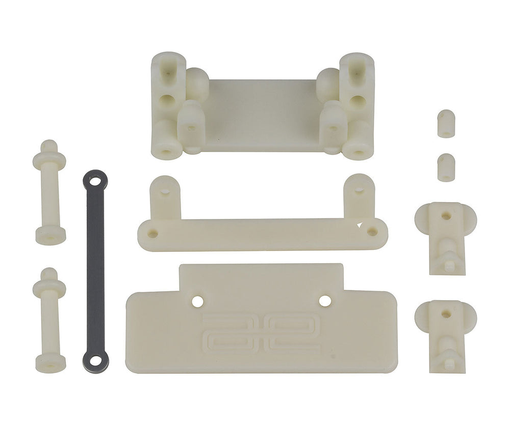 Team Associated Front Bulkhead, Bumper and Body Mounts Set