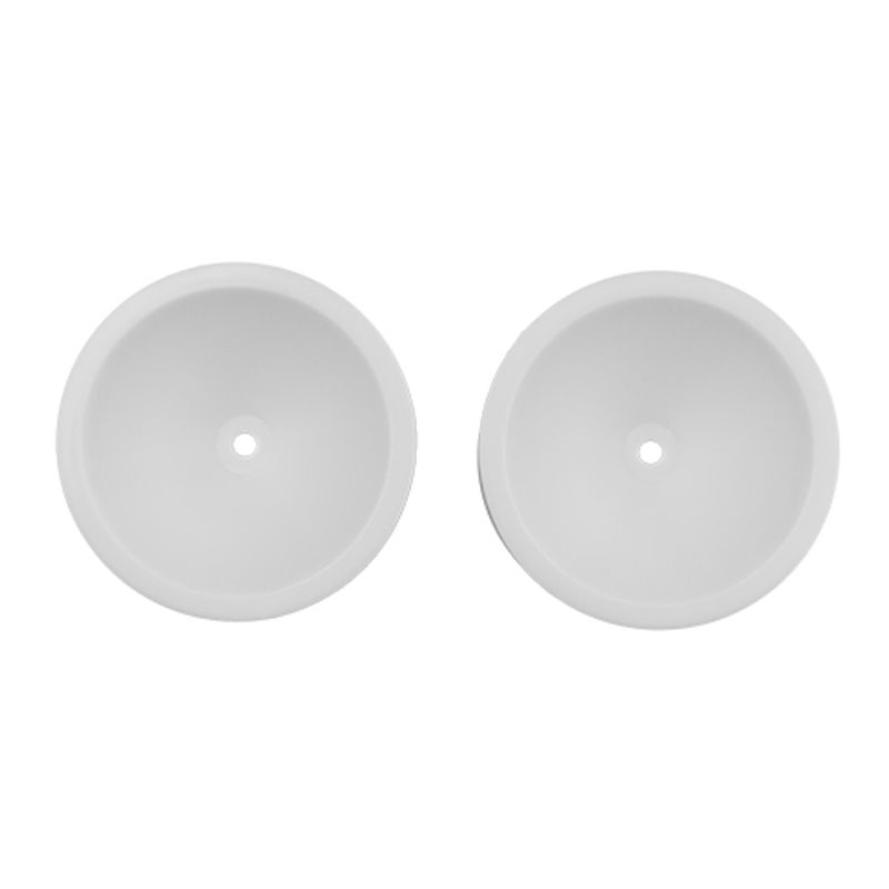 Team Associated White Truck Rear Wheels – 1/10 Stadium Truck Replacement