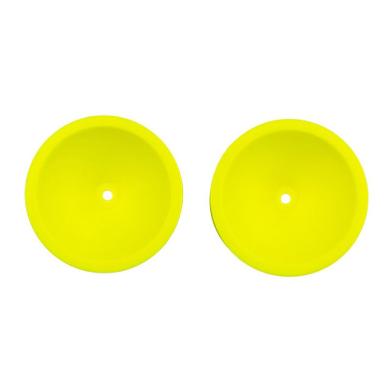 Team Associated Yellow Truck Rear Wheels – 1/10 Stadium Truck Replacement