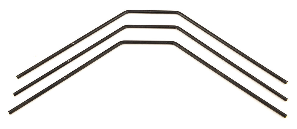 Team Associated RC8B3 FT Rear Anti-roll Bars 2.2-2.4mm (ONLINE ORDER ONLY)