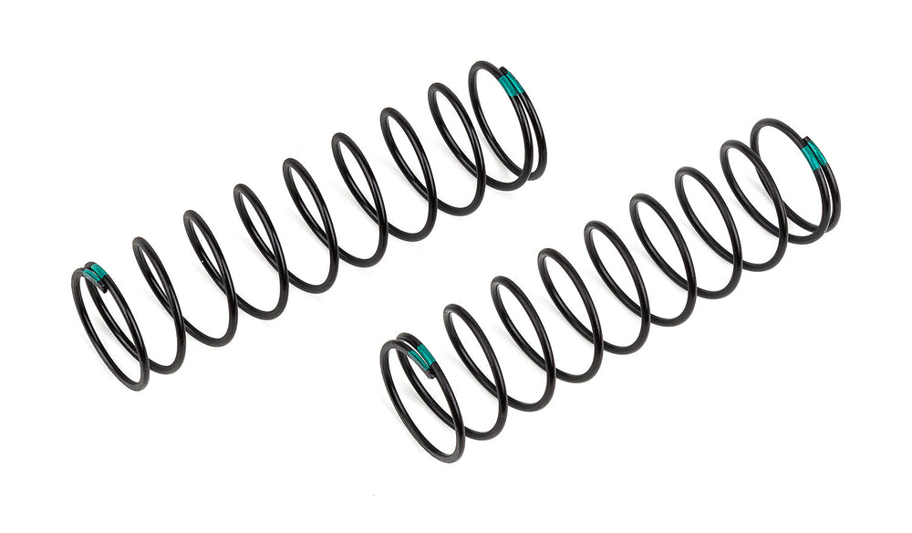Team Associated 16mm Rear Springs, Green 3.60 lb/in, L83, 10.0T, 1.5D 81663 (ONLINE ORDER ONLY)