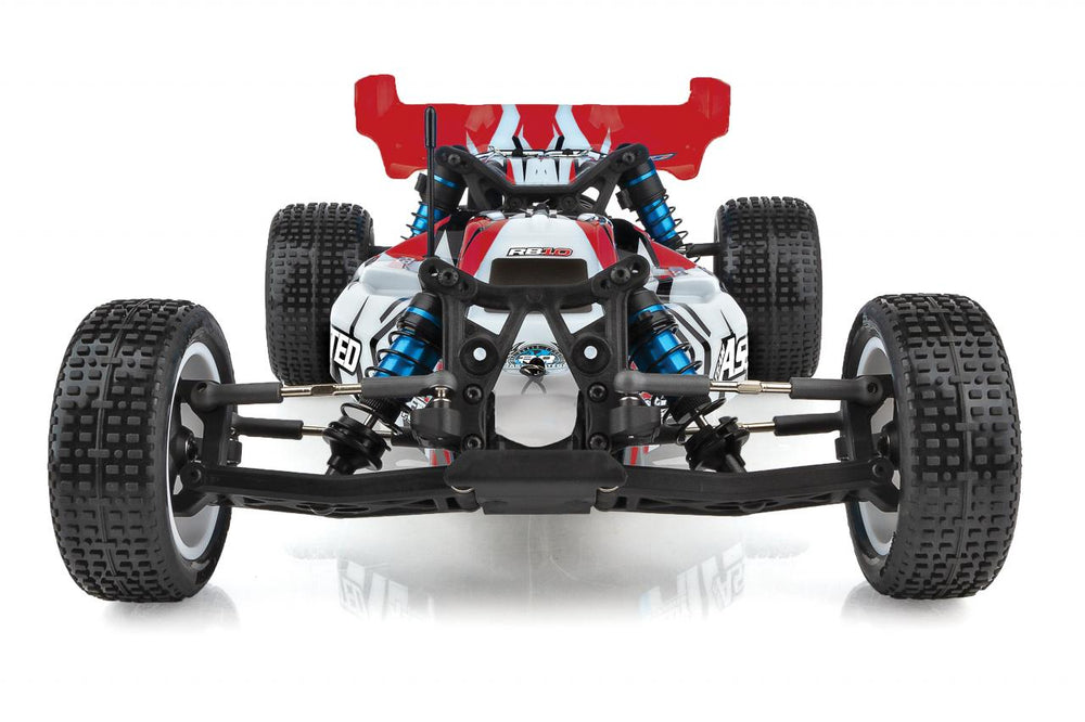 Team Associated RB10 1/10 Scale 2WD Electric Off-Road Buggy RTR LiPo Combo (Red)