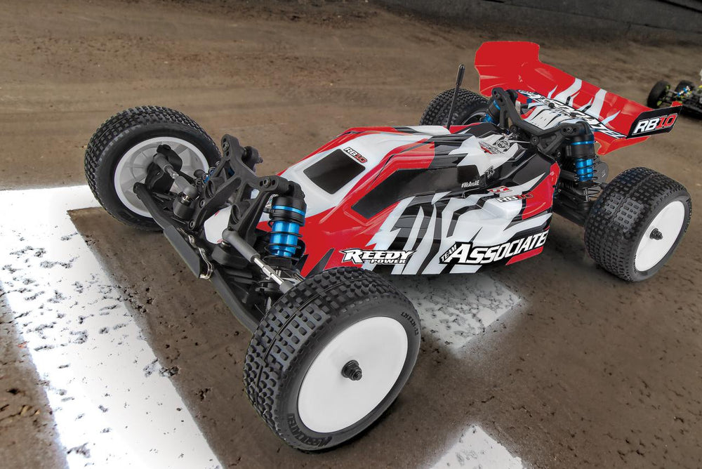Team Associated RB10 1/10 Scale 2WD Electric Off-Road Buggy RTR LiPo Combo (Red)