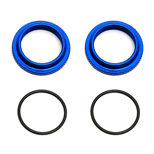 Team Associated 12mm Threaded Shock Collar - Preload Adjustment Ring