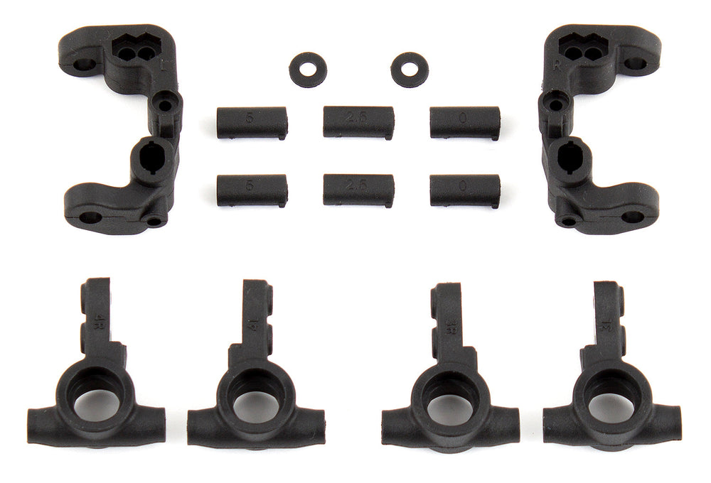 Team Associated Caster and Steering Blocks for B6.1 (ONLINE ORDER ONLY)