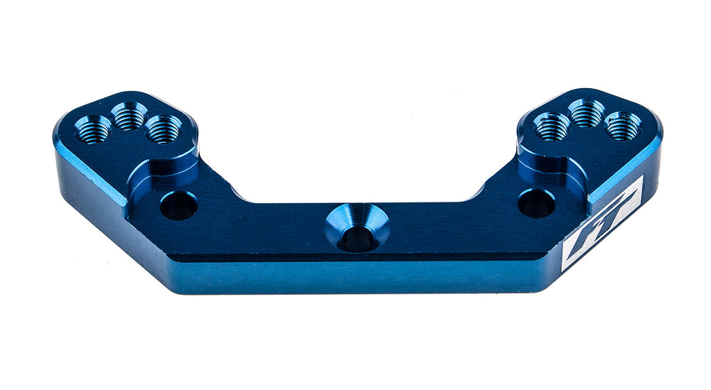 Team Associated RC10B6.2 Factory Team Rear Ballstud Mount +2mm Blue (ONLINE ORDER ONLY)