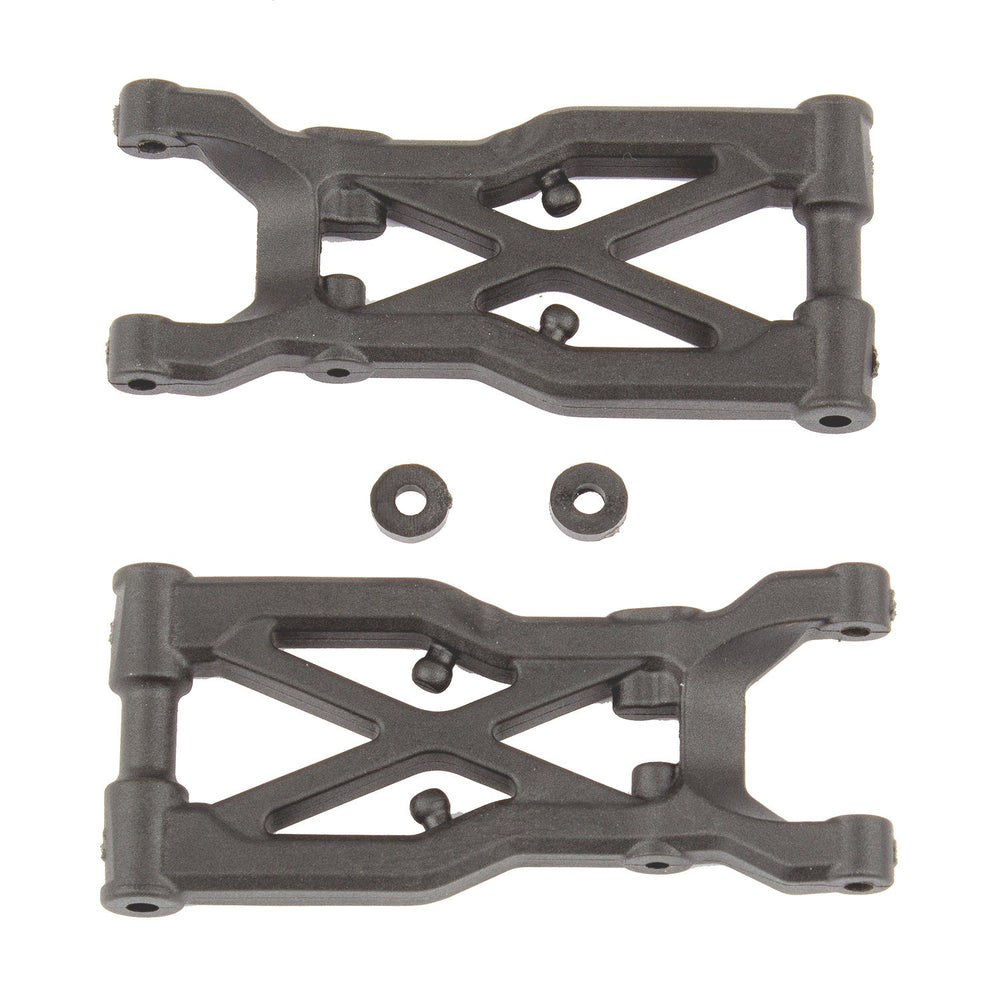 Team Associated RC10B74.1 Factory Team Rear Suspension Arms Carbon Fiber (ONLINE ORDER ONLY)