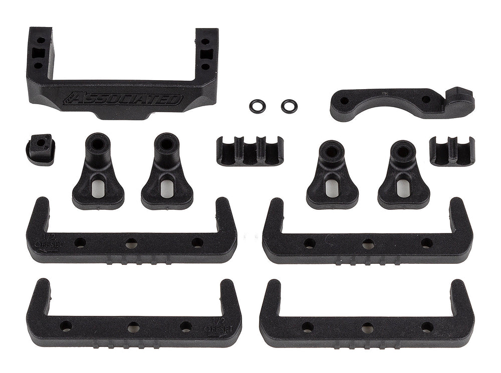 Team Associated RC10B7 Battery Mount, Fan Mount and Servo Mount Set