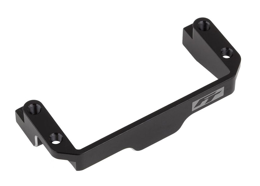 Team Associated RC10B7 Factory Team One-Piece Servo Mount - Black Aluminum
