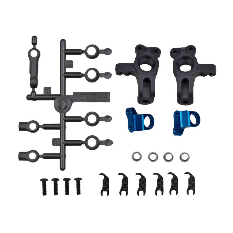 Team Associated RC10B84 FT Adjustable Kpi Steering Block Kit 92536 (ONLINE ORDER ONLY)