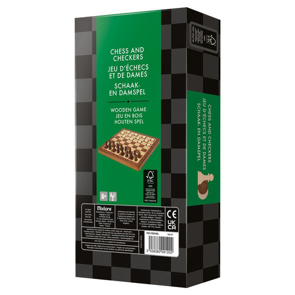 Chess and Checkers: Folding Version (ONLINE ORDER ONLY)