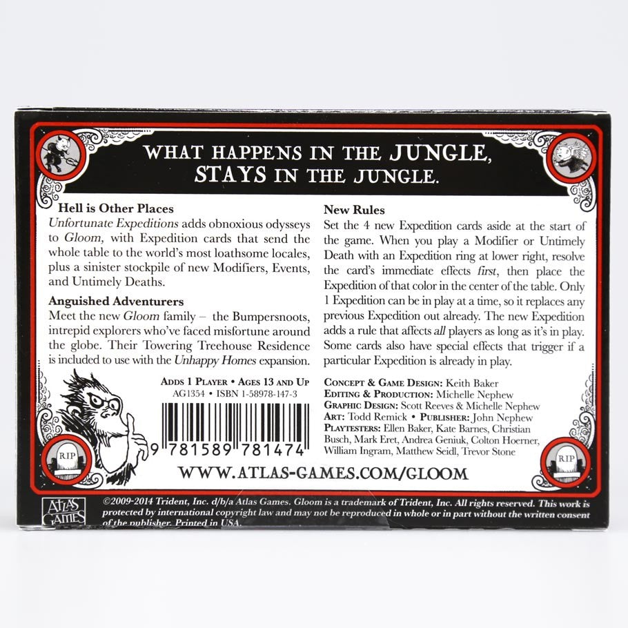 Gloom (2nd Edition): Unfortunate Expeditions