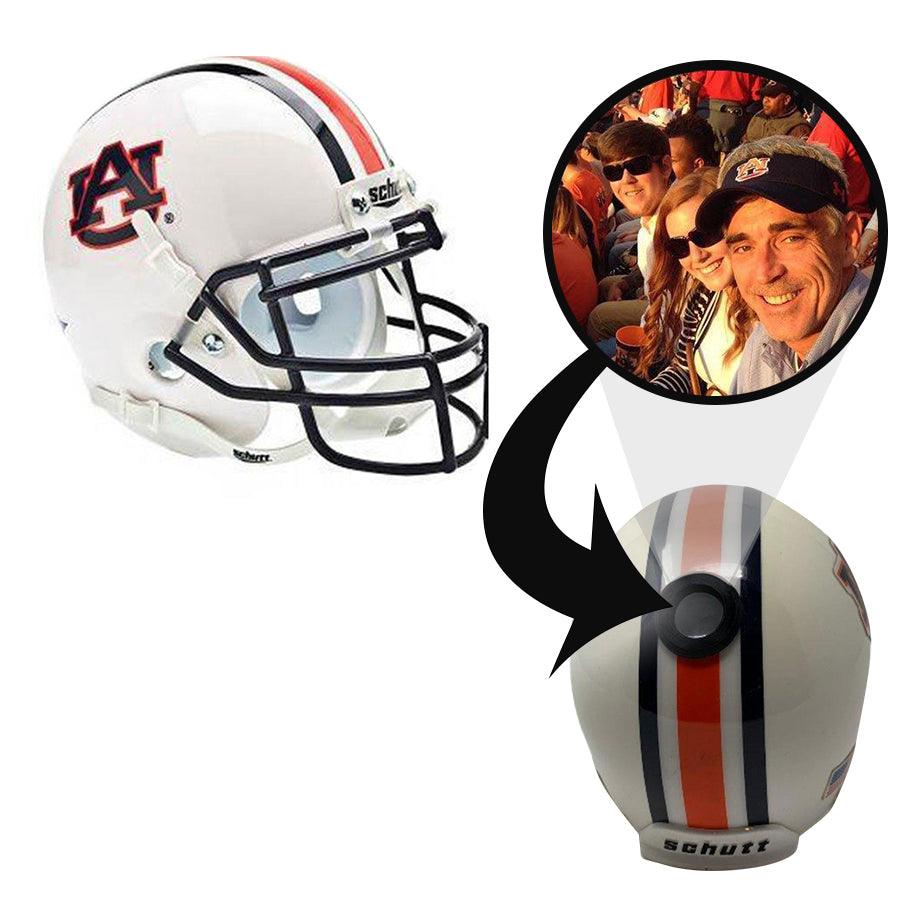 Auburn Tigers College Football Collectible Mini Helmet - Picture Inside - FANZ Collectibles (Online Order Only) (ONLINE ORDER ONLY)