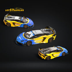 Star Model 1:64 Lamborghini Aventador LBWK LP700-4 GT EVO in Spoon Livery 1:64 (ONLINE ORDER ONLY)