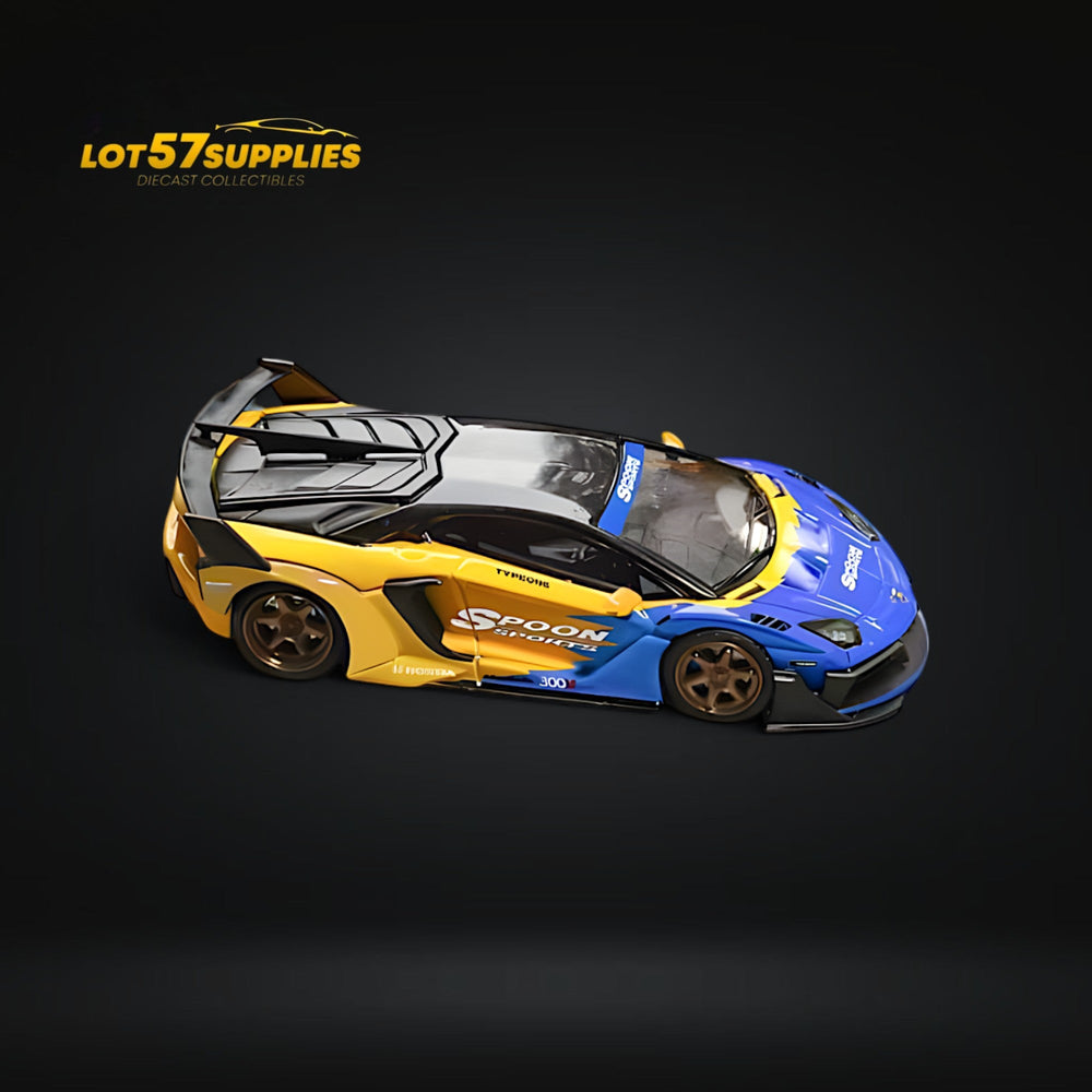 Star Model 1:64 Lamborghini Aventador LBWK LP700-4 GT EVO in Spoon Livery 1:64 (ONLINE ORDER ONLY)