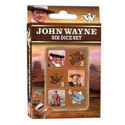 John Wayne - 6-Piece Dice Set
