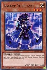 Backup Secretary [GEIM-EN049] Rare (ONLINE ORDER ONLY)
