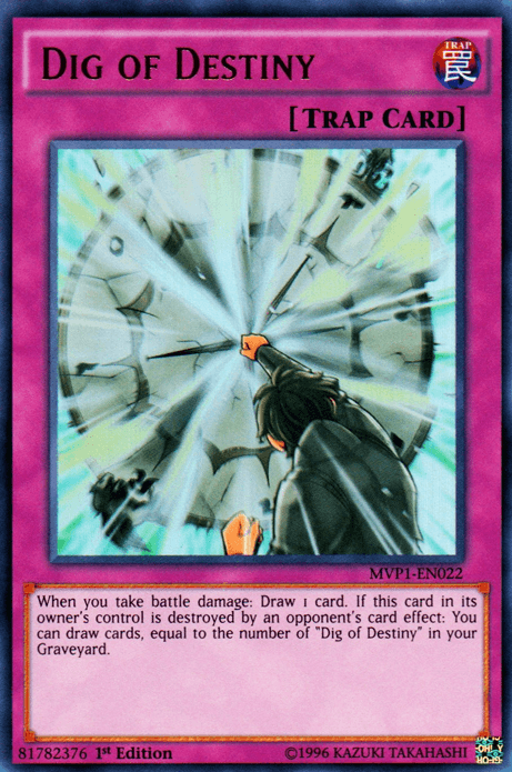 Dig of Destiny [MVP1-EN022] Ultra Rare (ONLINE ORDER ONLY)