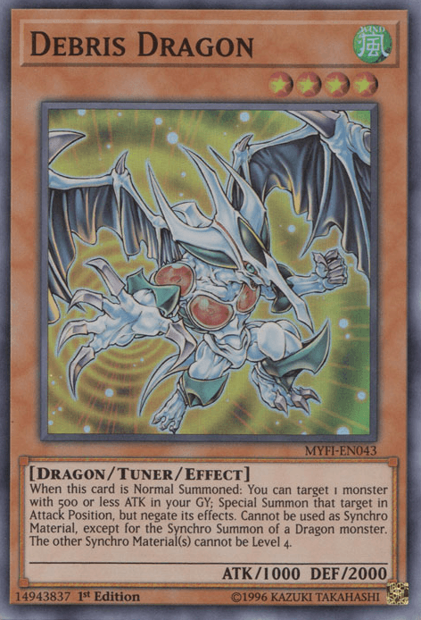 Debris Dragon [MYFI-EN043] Super Rare (ONLINE ORDER ONLY)