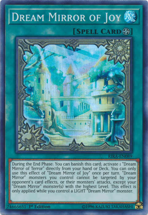 Dream Mirror of Joy [RIRA-EN089] Super Rare (ONLINE ORDER ONLY)