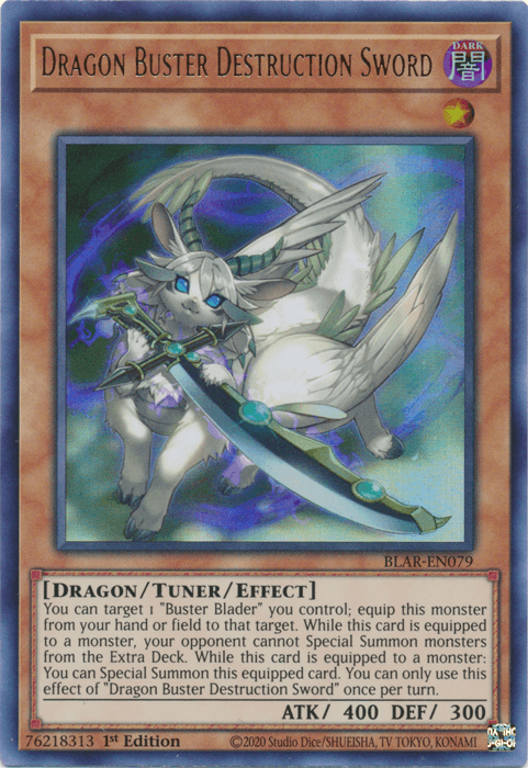 Dragon Buster Destruction Sword [BLAR-EN079] Ultra Rare (ONLINE ORDER ONLY)