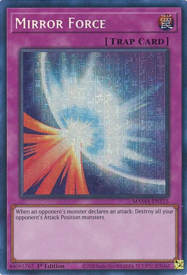 Mirror Force [MAMA-EN115] Secret Pharaoh's Rare (ONLINE ORDER ONLY)