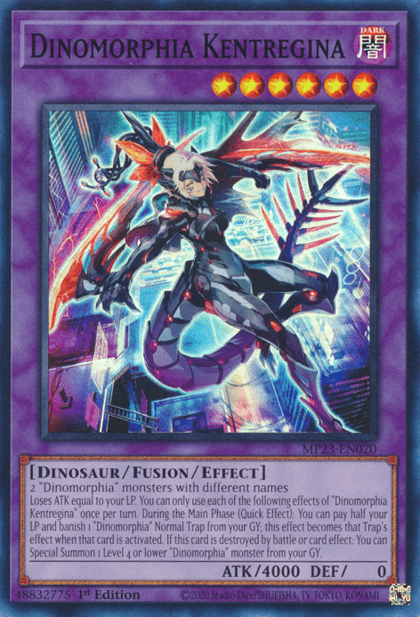 Dinomorphia Kentregina [MP23-EN020] Super Rare (ONLINE ORDER ONLY)