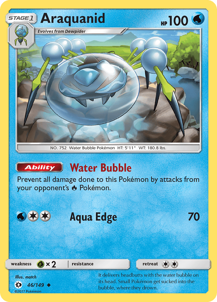 Araquanid (46/149) [Sun & Moon: Base Set] (Online Only)