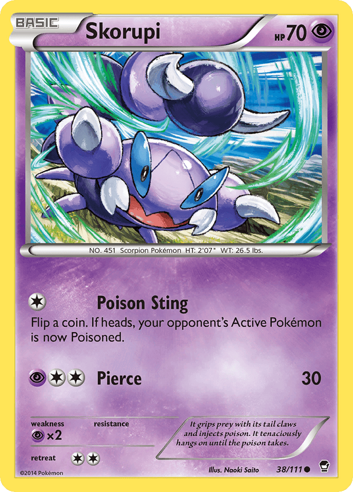 Skorupi (38/111) [XY: Furious Fists] (Online Only)