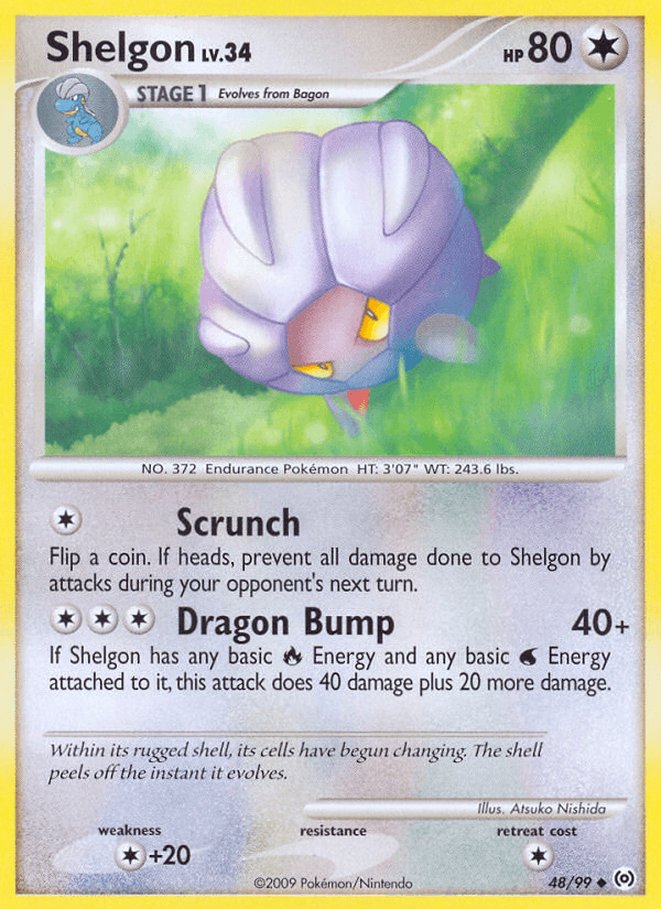 Shelgon (48/99) [Platinum: Arceus] (Online Only)