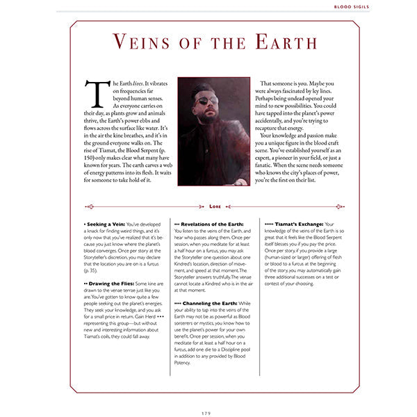 Vampire: The Masquerade, 5e: Blood Sigils Sourcebook (Online Order Only)