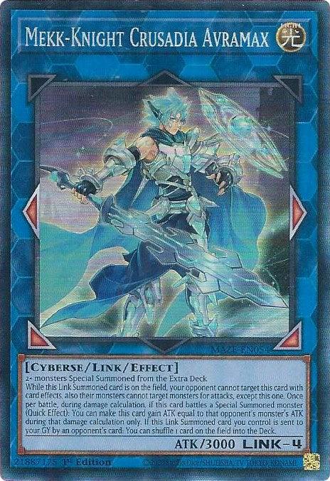 Mekk-Knight Crusadia Avramax [MAZE-EN054] Collector's Rare (ONLINE ORDER ONLY)