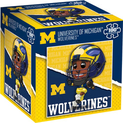 Michigan Wolverines - NCAA Mascot 100 Piece Jigsaw Puzzle