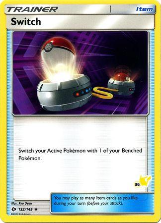 Switch (132/149) (Pikachu Stamp #36) [Battle Academy 2020] (Online Only)