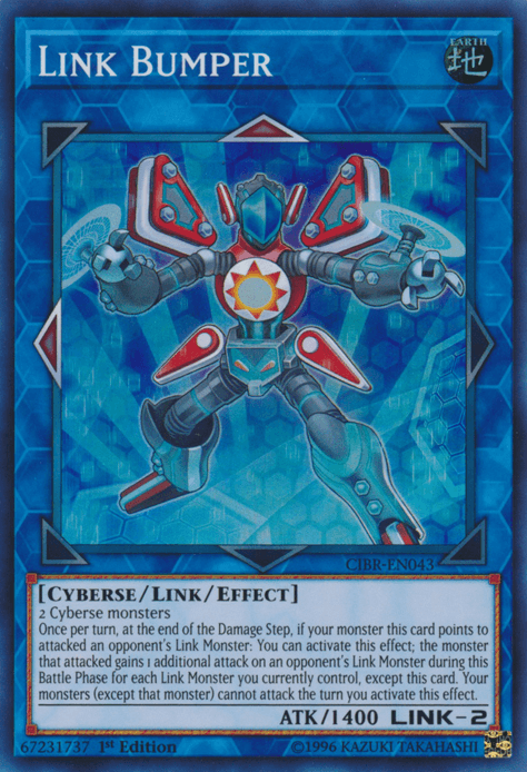 Link Bumper [CIBR-EN043] Super Rare (ONLINE ORDER ONLY)