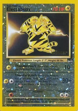 Electabuzz (1) (Winner) [Best of Promos] (Online Only)