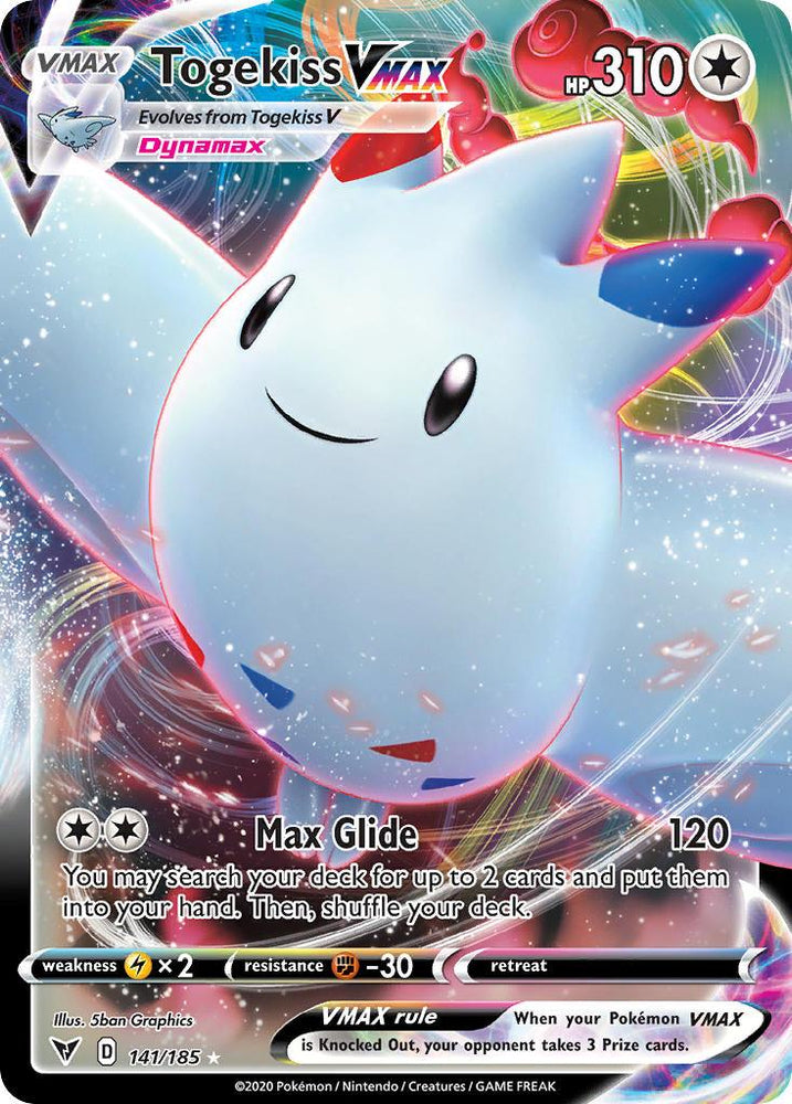 Togekiss VMAX (141/185) [Sword & Shield: Vivid Voltage] (Online Only)