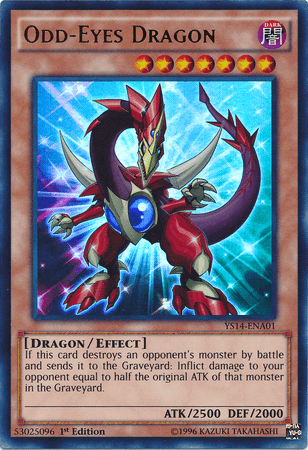 Odd-Eyes Dragon [YS14-ENA01] Ultra Rare (ONLINE ORDER ONLY)