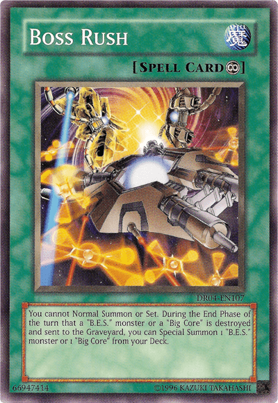 Boss Rush [DR04-EN107] Common (ONLINE ORDER ONLY)