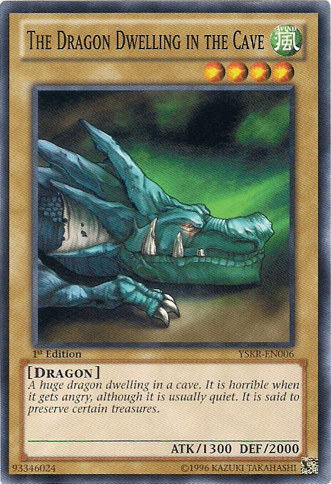 The Dragon Dwelling in the Cave [YSKR-EN006] Common (ONLINE ORDER ONLY)