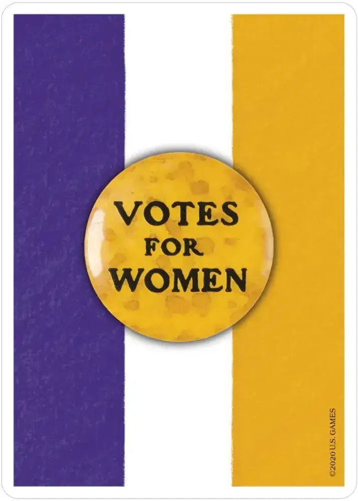 Women's Suffrage Playing Card Deck (ONLINE ORDER ONLY)